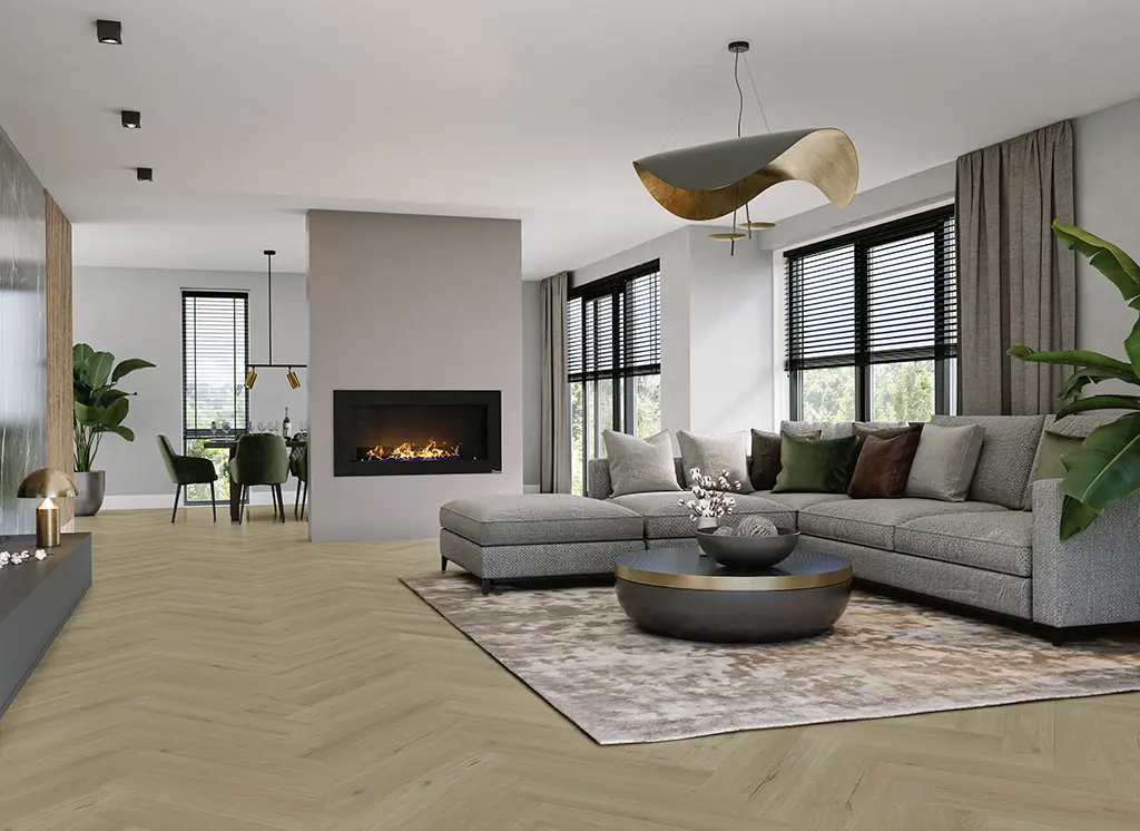 Vivafloors Visgraat XL 7230 - PVC (Eiken, Lijm) - Afbeelding 2